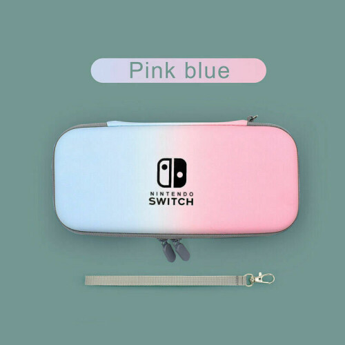 Blue pink Hard Carrying Case For Nintendo Switch OLED Protect Storage Bag with Card Slot on OnBuy