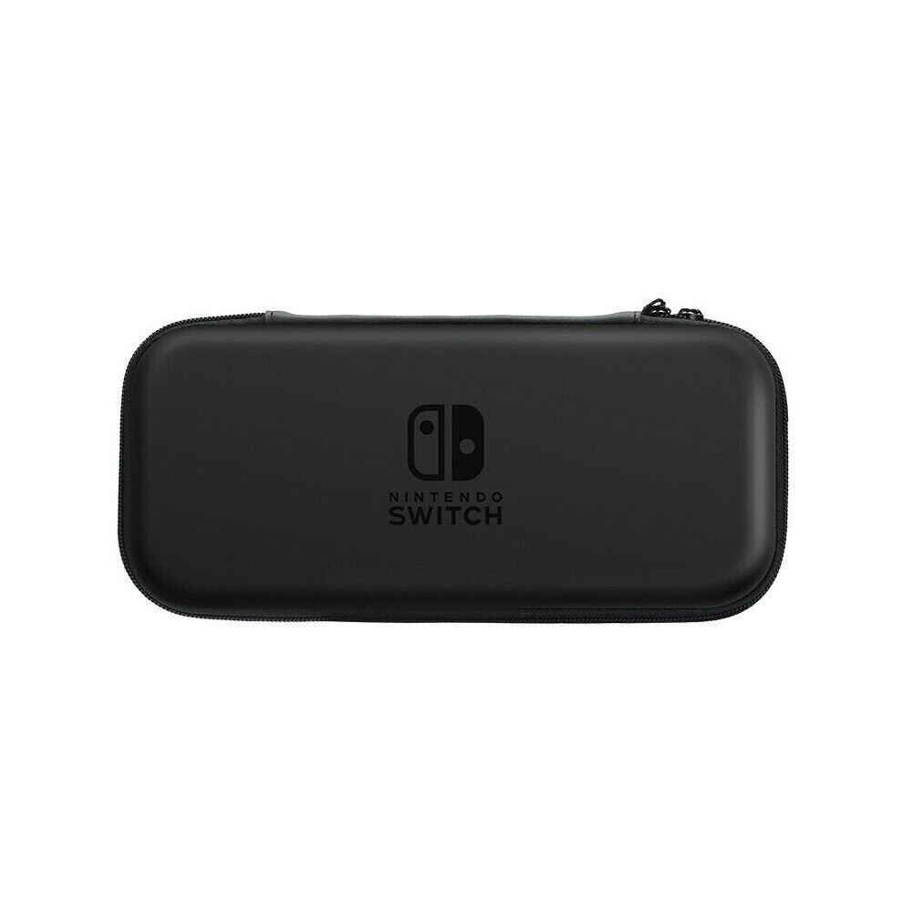 (Black) Hard Carrying Case For Nintendo Switch OLED Protect Storage Bag with Card Slot