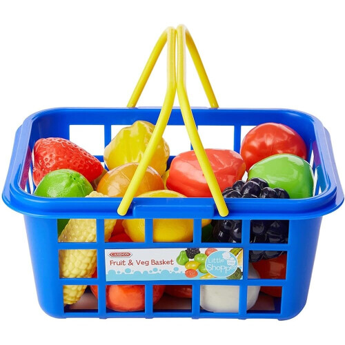 Casdon Casdon Little Shopper Fruit and Vegetable Basket Multicolour
