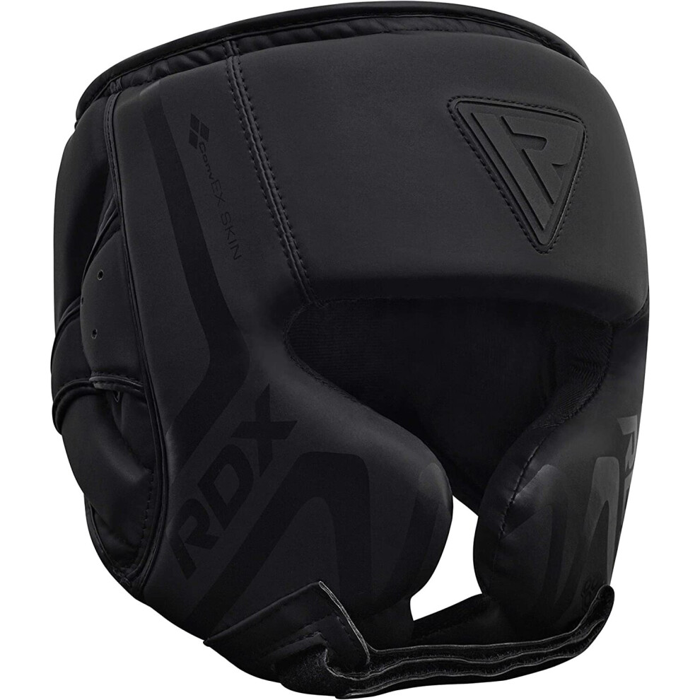 (L) RDX Pro Head Gear Boxing Sparring Grappling