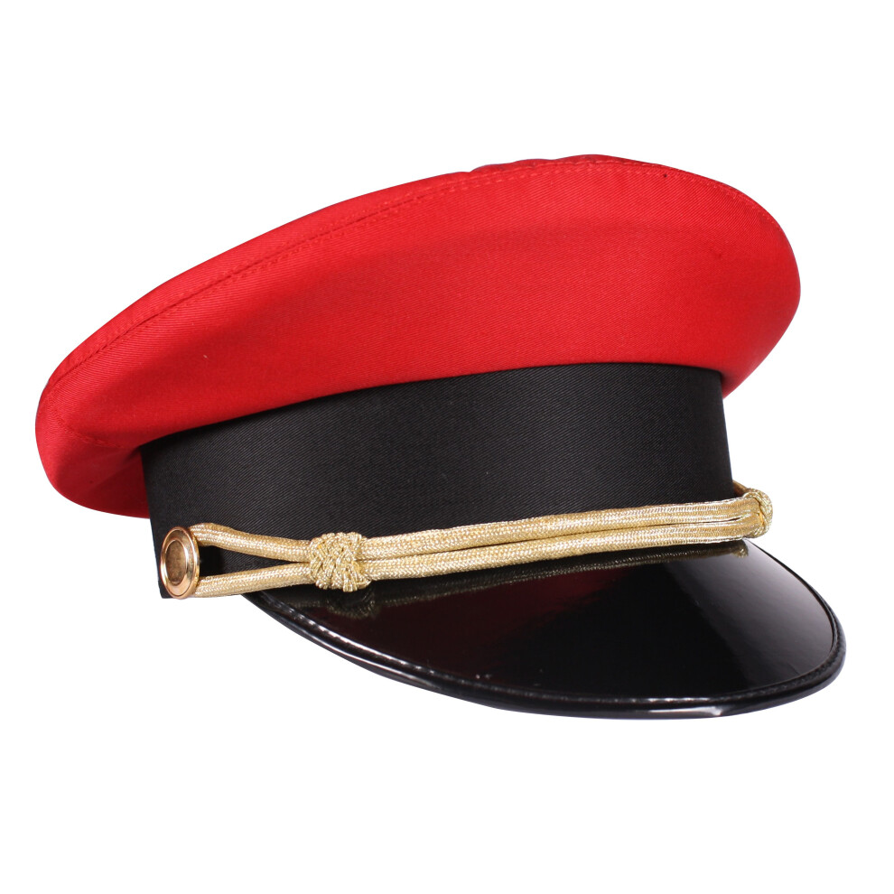 (XL) Red Soldier / Porters Cap / Hat