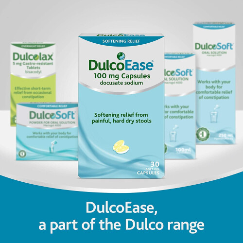 DulcoEase 100mg Soft Gel 30 Capsules 2
