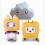 3PCS σετ κούκλες Lankybox BOXY + FOXY + ROCKY βελούδινο παιχνίδι φιγούρα κούκλα δώρο 8