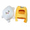 3PCS σετ κούκλες Lankybox BOXY + FOXY + ROCKY βελούδινο παιχνίδι φιγούρα κούκλα δώρο 3
