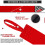 (Red) RDX Boxing Hand Wraps Inner Gloves Under Mitts 6