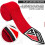 (Red) RDX Boxing Hand Wraps Inner Gloves Under Mitts 5