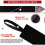 (Black) RDX Boxing Hand Wraps Inner Gloves Under Mitts 4