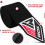 (Black) RDX Boxing Hand Wraps Inner Gloves Under Mitts 2