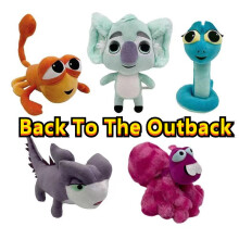(5pcs Set) Back To The Outback Doll Stuffed Animal Toy Gift