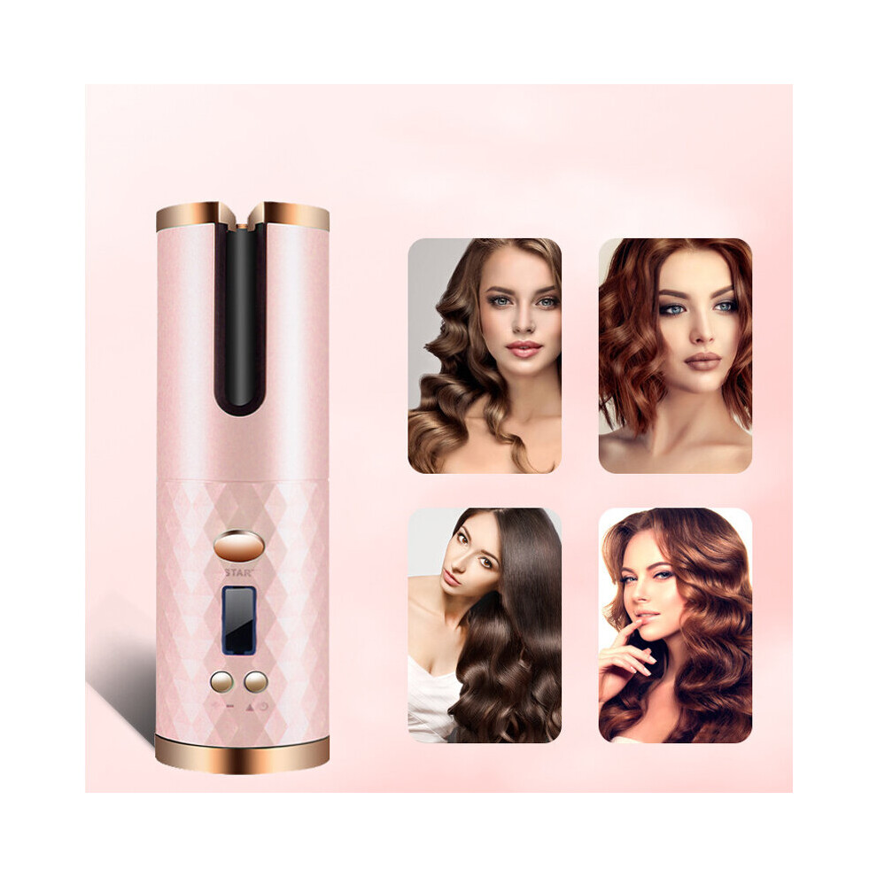 Eranpo Automatic Hair Curler Usb Electric Cordless Charging Portable