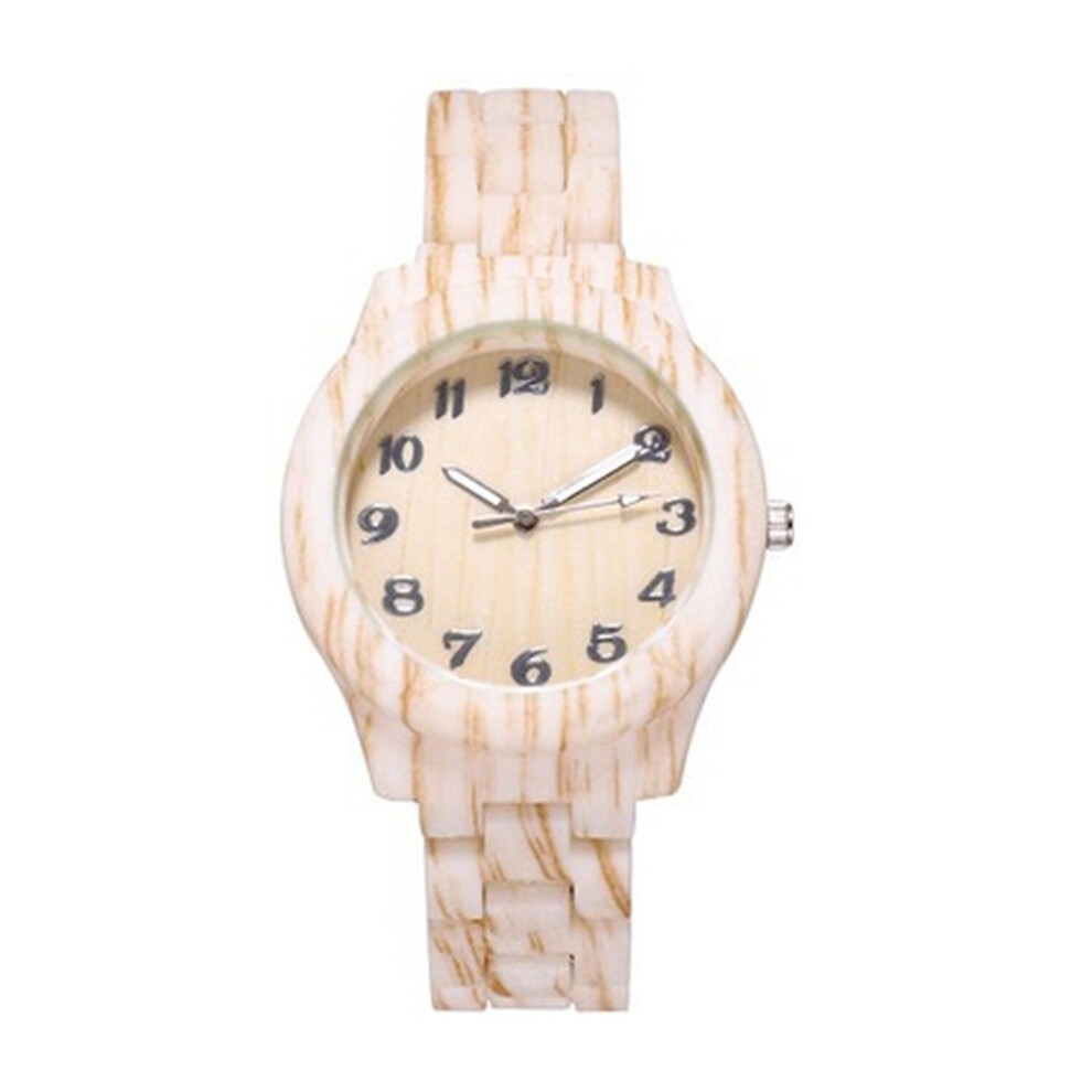 (Light Bamboo) Bamboo Style Watch