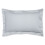 (Grey) Bianca 100% Cotton Percale 200 Thread Count Oxford Pillow Cases 1