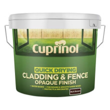 (Rich Brown) Cuprinol Quick Drying Cladding & Fence Opaque 10L