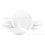 18pc White Everyday Round Dinner Set 2