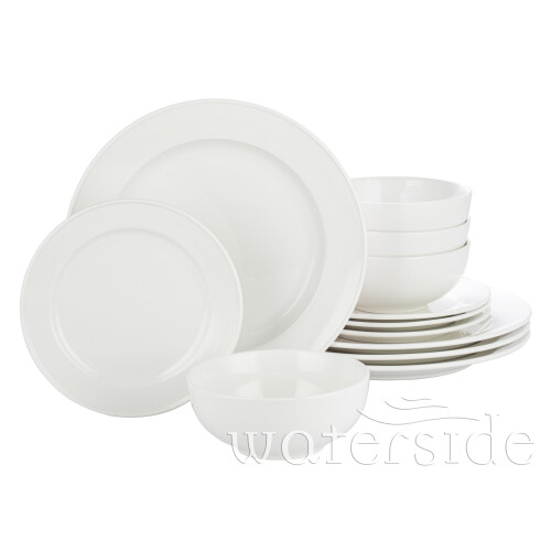 12pc Alumina Porcelain Classic D/Set 2