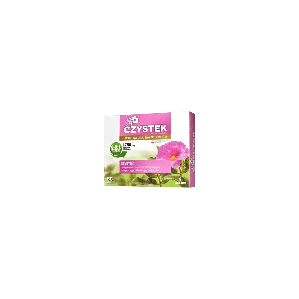 Czystek, 60 tabletek