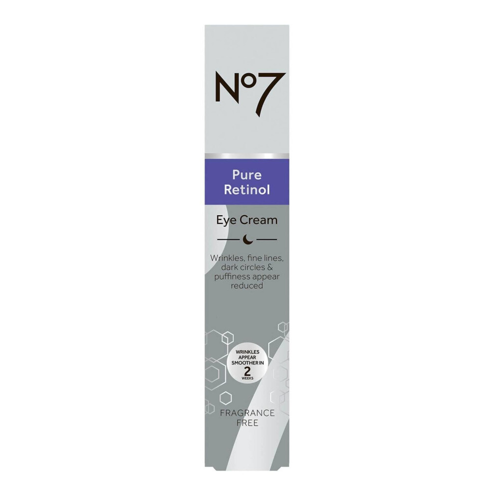 No7 Pure Retinol Night Eye Cream 15ml