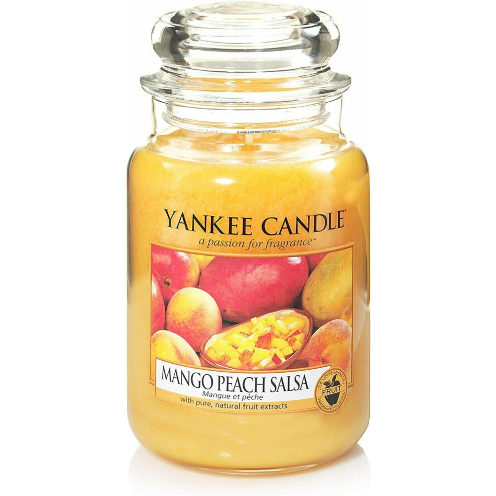 Yankee Candle Mango Peach Salsa Large Candle (623g)