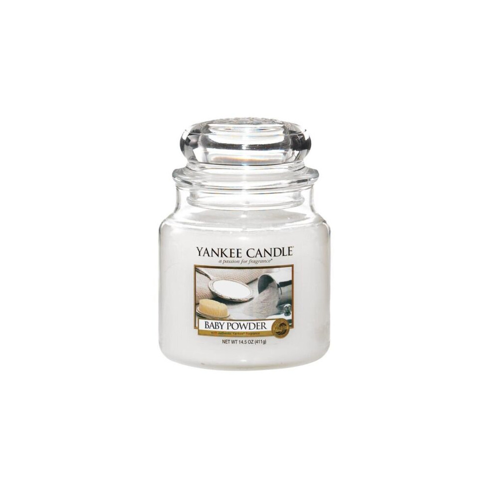 Yankee Candle - Baby Powder Medium Jar (411g)
