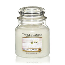 Yankee Candle - Fluffy Towels Medium Jar (411g)