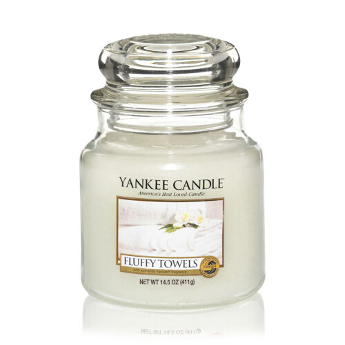 Yankee Candle Yankee Candle - Fluffy Towels Medium Jar (411g)
