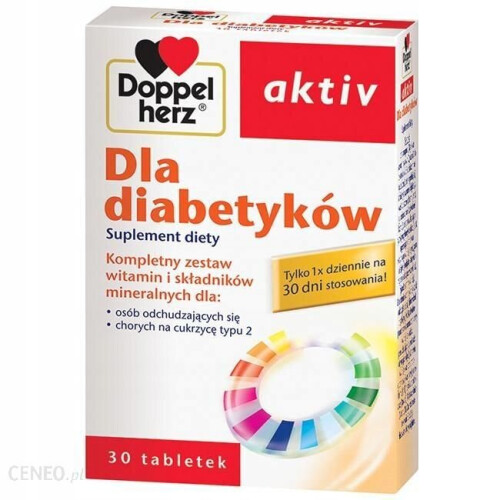 Doppelherz aktiv Dla diabetyków, 30 tabletek