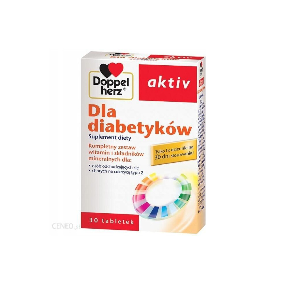 Doppelherz Aktiv Dla Diabetyków, 30 Tabletek