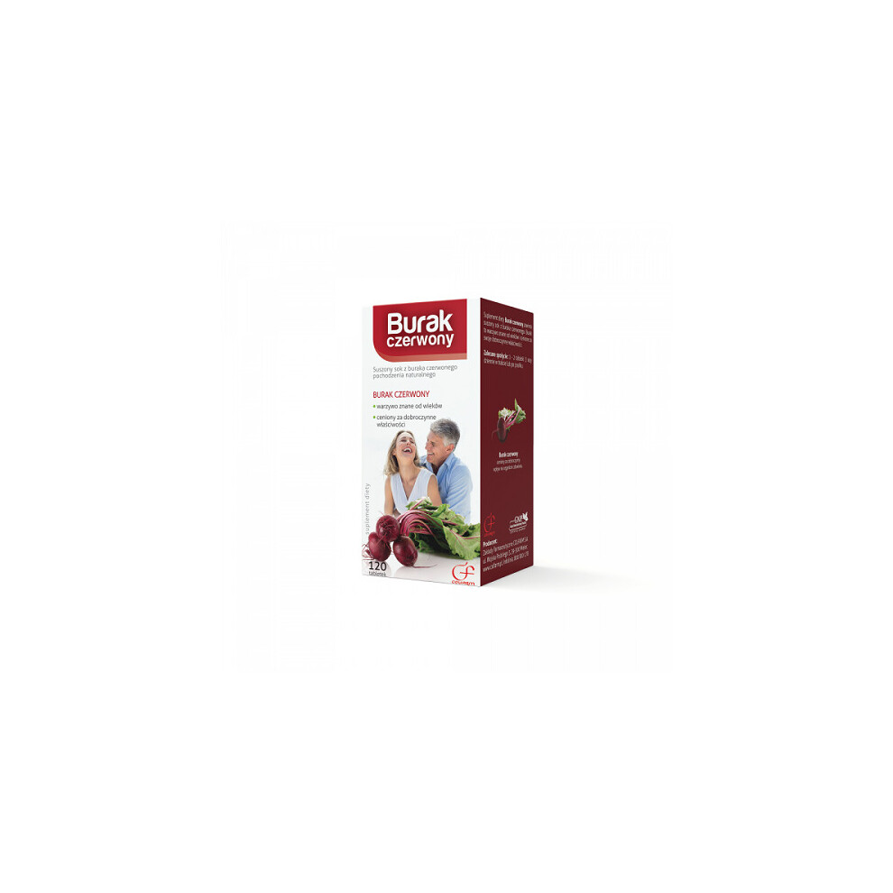 Colfarm Burak Czerwony 120 Tabletek