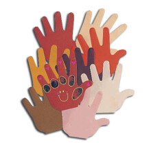 Handlet Padlet - 3.5 in. , 8 skintones - 35 sheets