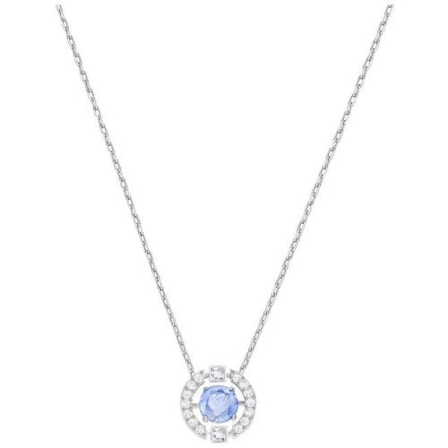 Swarovski Swarovski Sparkling Dance Collection Silver & Blue Necklace