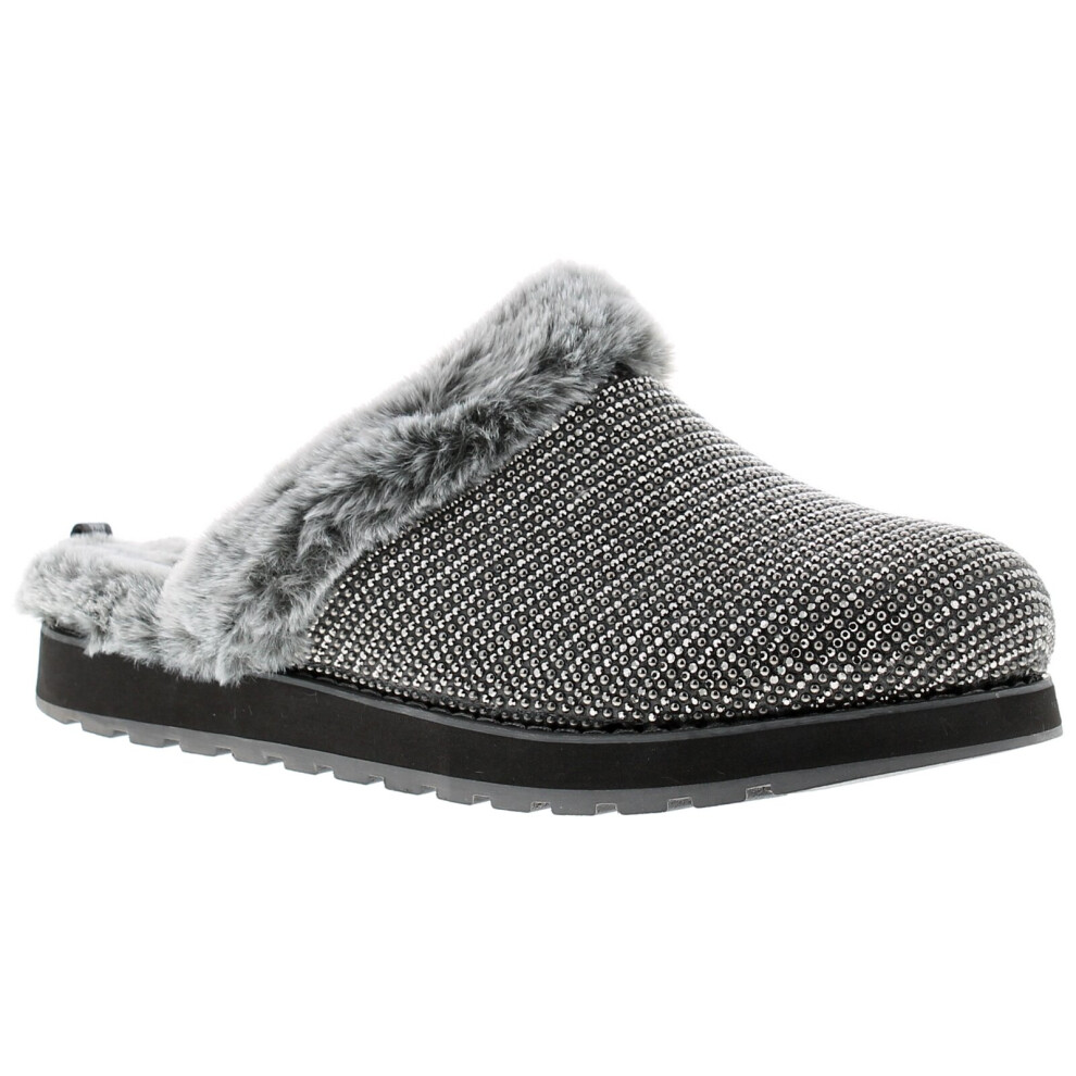 (Grey, 3 (Adults')) Skechers Keepsakes Dream Women's Slippers UK Size