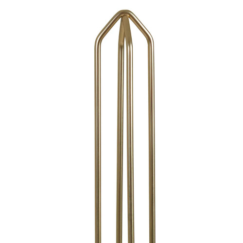 Premier Housewares Vertex Contour Kitchen Roll Holder Gold 2