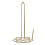 Premier Housewares Vertex Contour Kitchen Roll Holder Gold 2