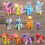 12 τεμάχια My Little Pony φιγούρες παιχνίδια Cake Topper 3