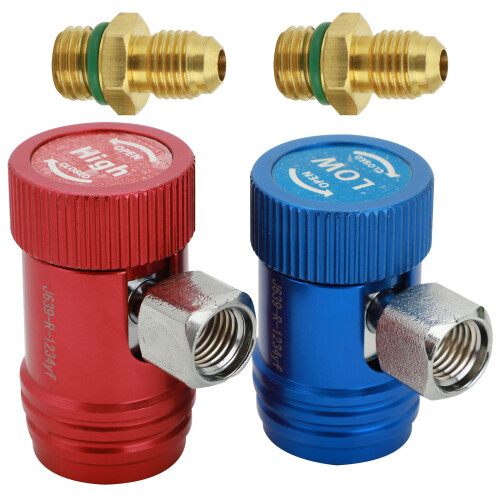 2 X Adjustable R1234yf Air Conditioning Adapter Kit 2