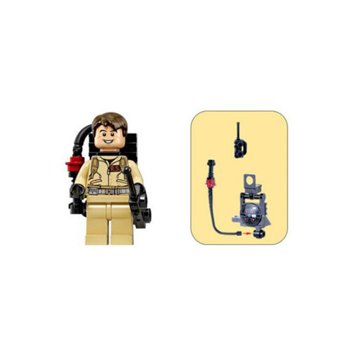 4 st Ghostbusters-minifigurer byggklossar leksaker 2