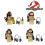 4 st Ghostbusters-minifigurer byggklossar leksaker 7