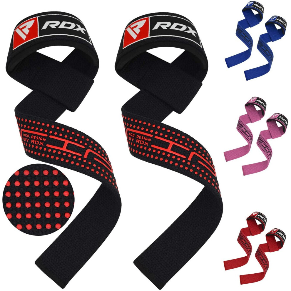 Rdx Sports (Black) Rdx Weight Lifting Straps Bodybuilding Gym Black