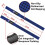 (Blue) RDX Weight Lifting Straps Bodybuilding Gym 4