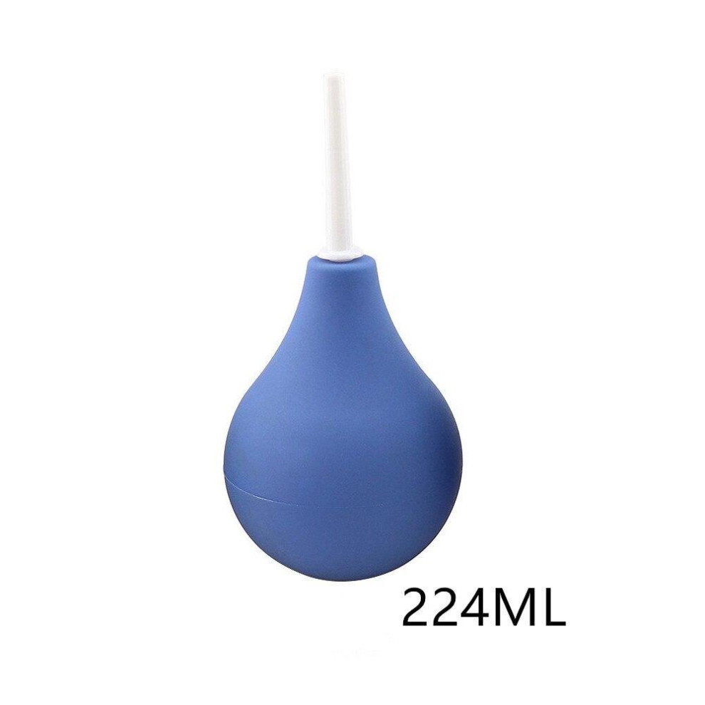 Grosband Blue/Black Medical Enema Irrigator Enema Bulb Syringe Anal Douche Cleaner Enema Colon Cleanse Feminine Hygiene Enema Anal Cleaner Devices