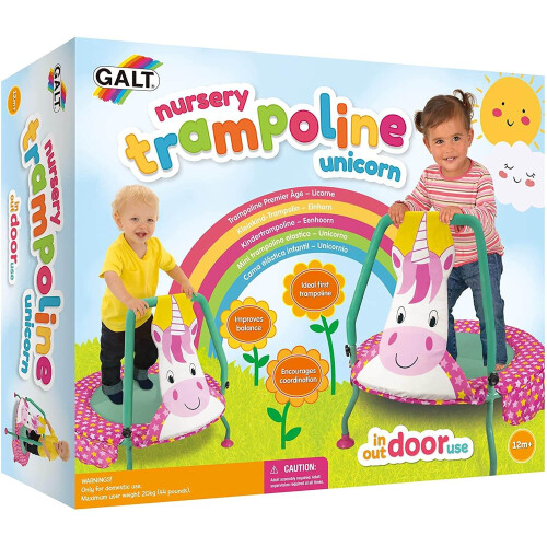 Galt Galt Nursery Unicorn Trampoline 1