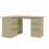 VidaXL vidaXL Corner Desk Sonoma Oak Engineered Wood Study Table Laptop Workstation 7