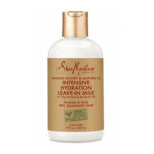 Manuka Honey and Mafura Oil Intensive Hydration Leave-In Milk by Shea Moisture for Unisex - 8 oz Cream