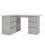 VidaXL vidaXL Corner Desk Concrete Grey Engineered Wood Study Laptop Workstation 7