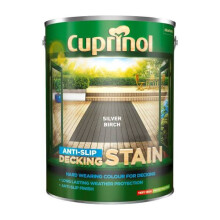 (Silver Birch) Cuprinol Anti-slip Decking Stain 5L