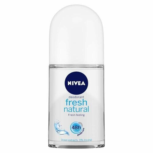 NIVEA Nivea Fresh Natural Deodorant Roll-On 50ml 1