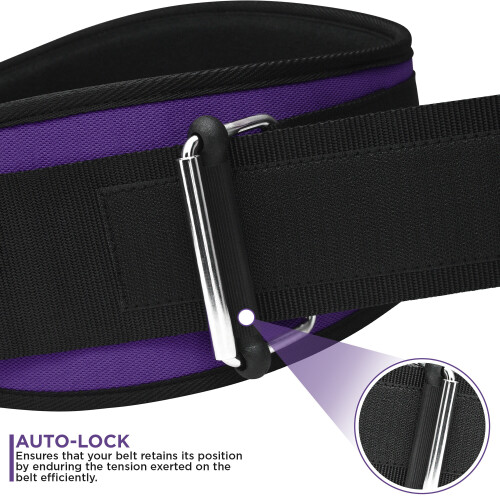 (Purple, Medium) RDX Women Weight Lifting Belt 1