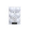 12 Luxury Shatterproof Christmas Baubles Tree Decs 60mm - Winter White 1