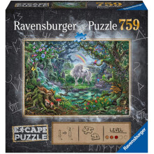 Pakopeli - Yksisarvinen - Ravensburger - Fantastinen 759 palan palapeli lapsille alkaen 12 vuodesta