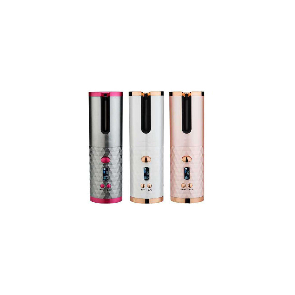 Black (Black) Automatic Wireless Portable Usb Charge Hair Curler